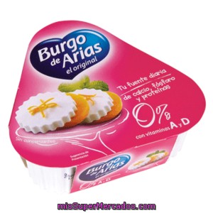 Burgo De Arias Queso Fresco Mini 0% Envase Pack 3x72 G