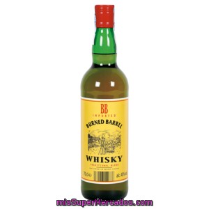 Burned Barrel Whisky Blendes 3 Años Burned Botella 70 Cl