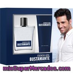 Bustamante Esencia Azul Eau De Toilette Natural Masculina Spray 100 Ml + Bálsamo After Shave Tubo 75 Ml