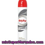 Byly Desodorante Sensitive Suave Con Seda Sin Manchas Blancas Spray 200 Ml