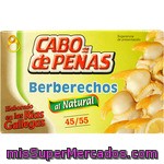 Cabo De Peñas Berberechos Al Natural 45-55 Piezas Lata 63 G Neto Escurrido