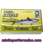 Cabo De Peñas Filetes De Caballa Del Sur En Aceite De Oliva Ecológico Lata 53 G