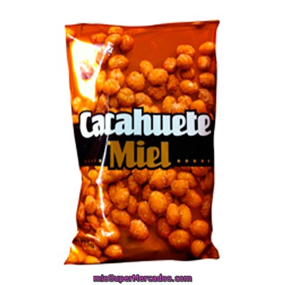 Cacahuete Frito Miel, Hacendado, Paquete 200 G