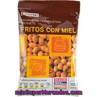 Cacahuetes Fritos Con Miel Eroski, Bolsa 100 G