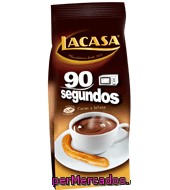 Cacao A La Taza Instantáneo 90 Segundos Lacasa 350 G