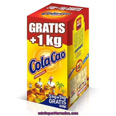 Cacao En Polvo Cola Cao Original 5 Kilogramos