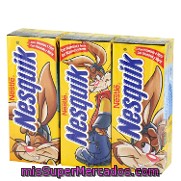 Cacao Soluble Instantáneo Nesquik 3x200 Ml.