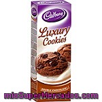 Cadbury Luxury Cookies Doble Chocolate Caja 200 G