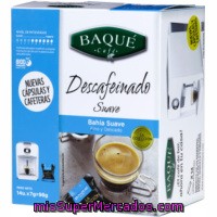 Café Bahía Suave Baqué, Caja 14 Monodosis