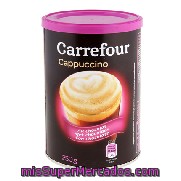 Café Cappuccino Soluble Carrefour 250 G.