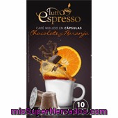 Cafe
            Capsulas Safre Espresso Naranja-chocolate 10 Uni