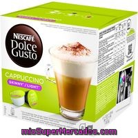 Café Capuccino Light Nescafé Dolce Gusto, Caja 16 Monodosis