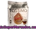 Café Cortado En Monodosis Tassimo Saimaza 8 Unidades De Café Molido De Tueste Natural Y 8 Unidades De Lácteo Concentrado Y Azucarado. Este Tipo De Capsulas De Café Son Para Máquinas Tassimo.