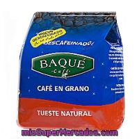 Café En Grano Descafeinado Baqué, Paquete 250 G