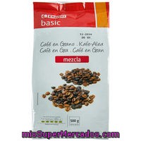 Café En Grano Mezcla Eroski Basic, Paquete 500 G