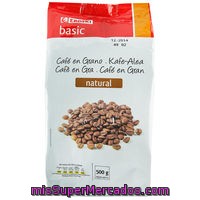 Café En Grano Natural Eroski Basic, Paquete 500 G