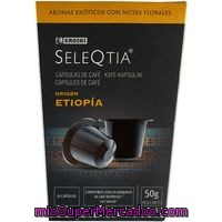 Café Etiopía Eroski Seleqtia, Caja 10 Monodosis