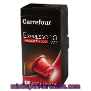 Café Expresso Descafeinado En Cápsula Carrefour 10 Cap