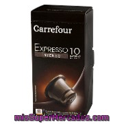 Café Expresso Intenso En Cápsula Carrefour 10 Cap