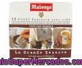 Café Gran Reserva Monodosis Malongo 12 Unidades 78 Gramos