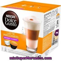 Café Latte Macchiato Light Nescafé Dolce G., Caja 16 Monodosis