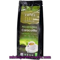 Café Molido De Nicaragua Caracolillo Cafés Eguia, Paquete 250 G