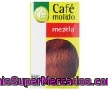Café Molido De Tueste Natural (50%) Y Torrefacto (50%) Producto Económico Alcampo 250 Gramos