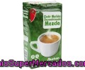 Café Molido De Tueste Natural Descafeinado (50%) Y Torrefacto Descafeinado (50%) Auchan 250 Gramos