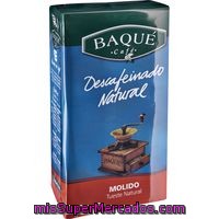 Café Molido Descafeinado Baqué, Paquete 250 G