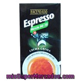 Cafe Molido Espresso Mezcla 80/20 Natural / Torrefacto Nº 4 (sabor Y Cuerpo), Hacendado, Paquete 250 G