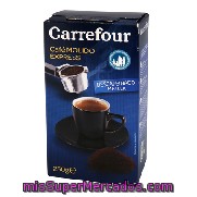 Café Molido Expresso Descafeinado Carrefour 250 G.