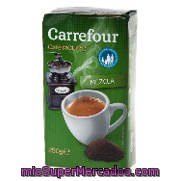 Café Molido Mezcla 50% Natural Y 50% Torrefacto Carrefour 250 G.