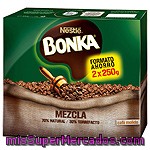 Café Molido Mezcla 70% Natural, 30% Torrefacto Nestlé - Bonka Pack De 2x250 G.