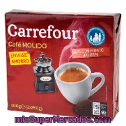 Café Molido Natural Descafeinado Carrefour Pack De 2x250 G.