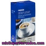 Café Molido Natural Descafeinado Eroski, Paquete 250 G