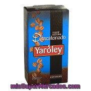 Café Molido Natural Descafeinado Yaroley 250 G.
