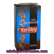 Café Molido Natural Descafeinado Yaroley 250 G.