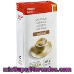 Café Molido Natural Eroski Basic, Paquete 250 G