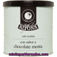 Café Molido Sabor A Chocolate-menta Aitona, Lata 100 G