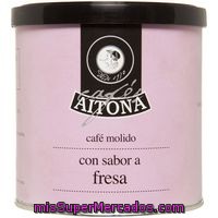 Café Molido Sabor A Fresa Aitona, Lata 100 G