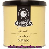 Café Molido Sabor A Plátano Aitona, Lata 100 G