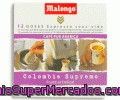 Café Monodosis Colombia Malongo 12 Unidades