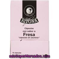 Café Sabor A Fresa Aitona, Caja 15 Cápsulas