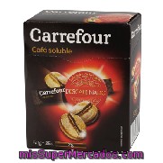 Café Soluble Descafeinado Carrefour Pack De 25x2 G.