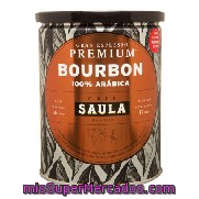 Café Tostado Molido Premium Bourbon Saula 250 G.