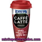 Caffe Latte Expresso Liquido, Kaiku, Vaso 230 Cc