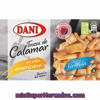 Calamares En Trozos En Salsa Americana Dani, Lata 106 G