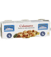 Calamares Trozos En Salsa Americana Palacio De Oriente Pack 3x78 G.