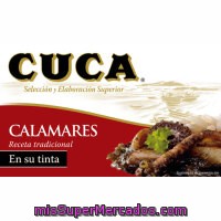 Calamares Trozos En Su Tinta Cuca 115 G.