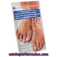 Calcetín Ultrahidratante Para Pies Luxiderma, Pack 1 Par